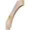 Ekena Millwork 3 1/2"W x 26"D x 34"H Imperial Smooth Knee Brace, Douglas Fir BRC04X26X34IMP00SDF - alternate 1